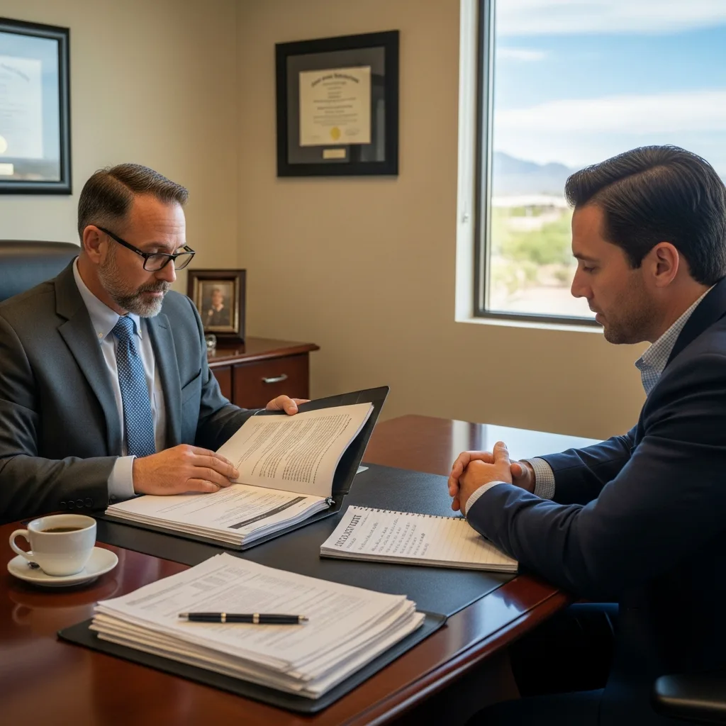 Motorcycle Accident Lawyer consultation El Mirage