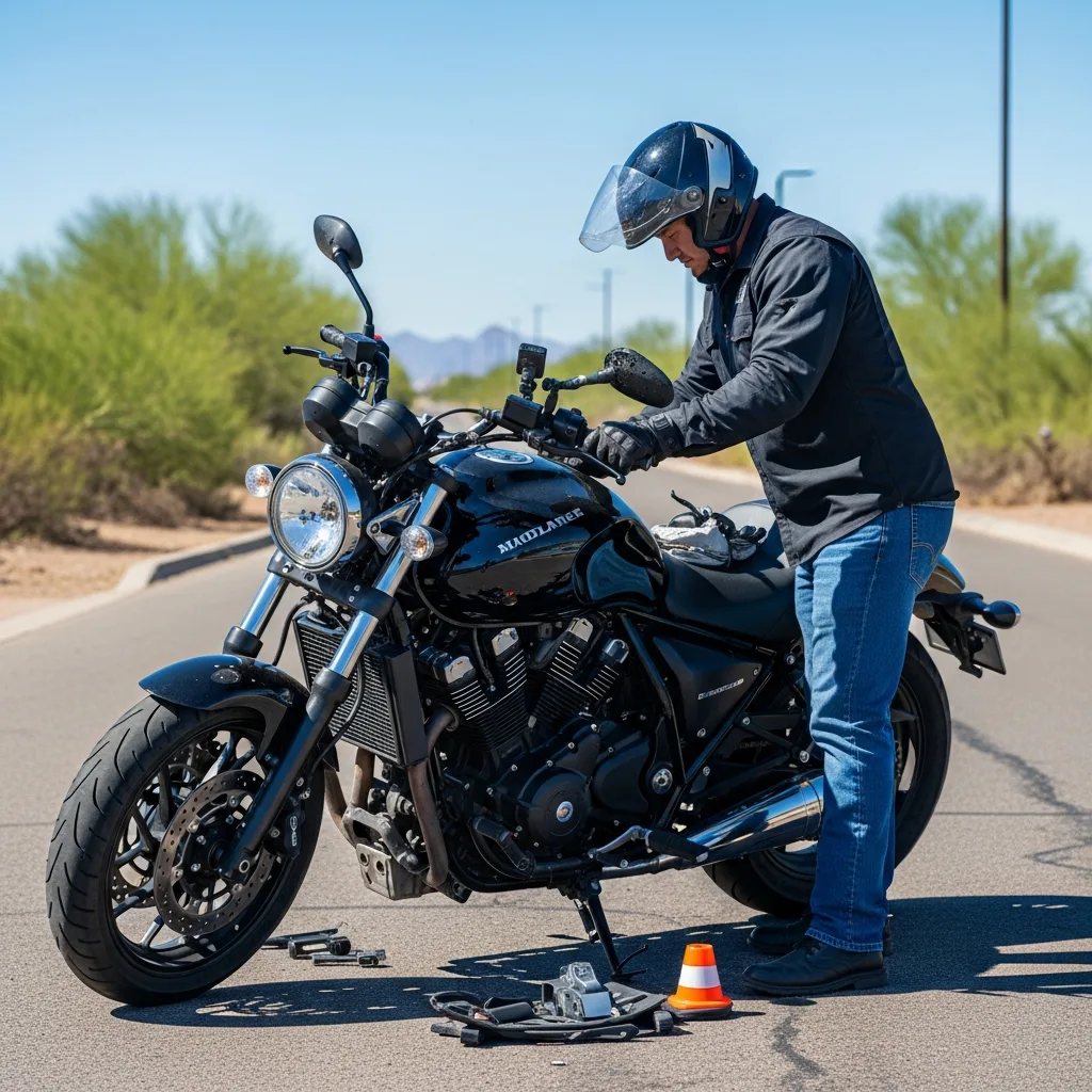 Motorcycle Accident investigation El Mirage AZ