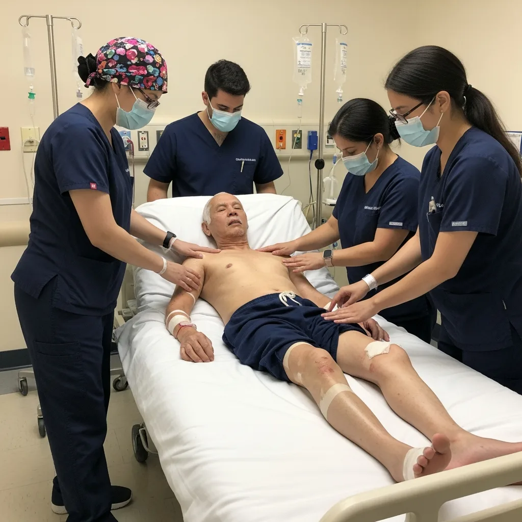 Emergency response burn injury Gilbert