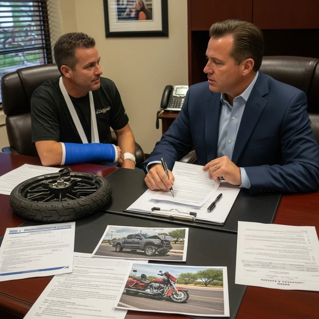 Motorcycle Accident Lawyer consultation Gilbert