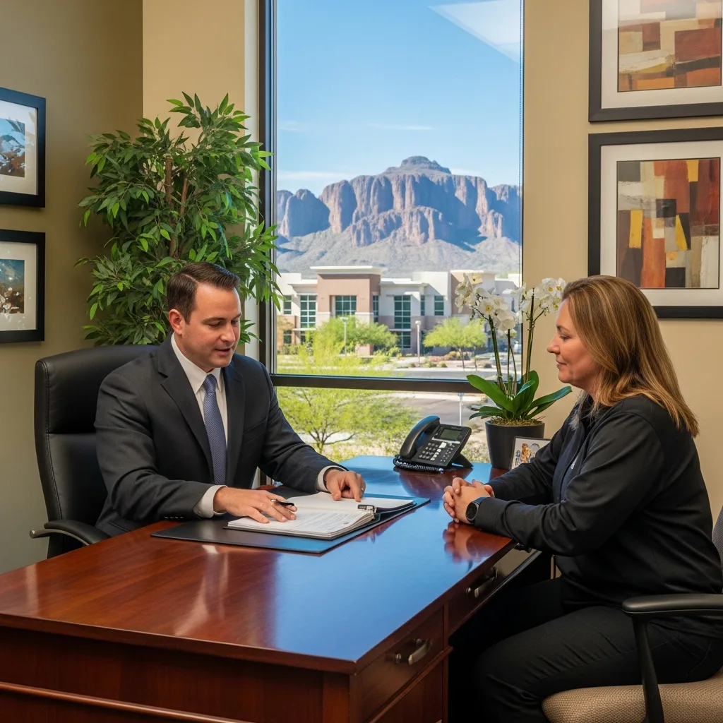 Workers' Compensation Lawyer consultation Gilbert