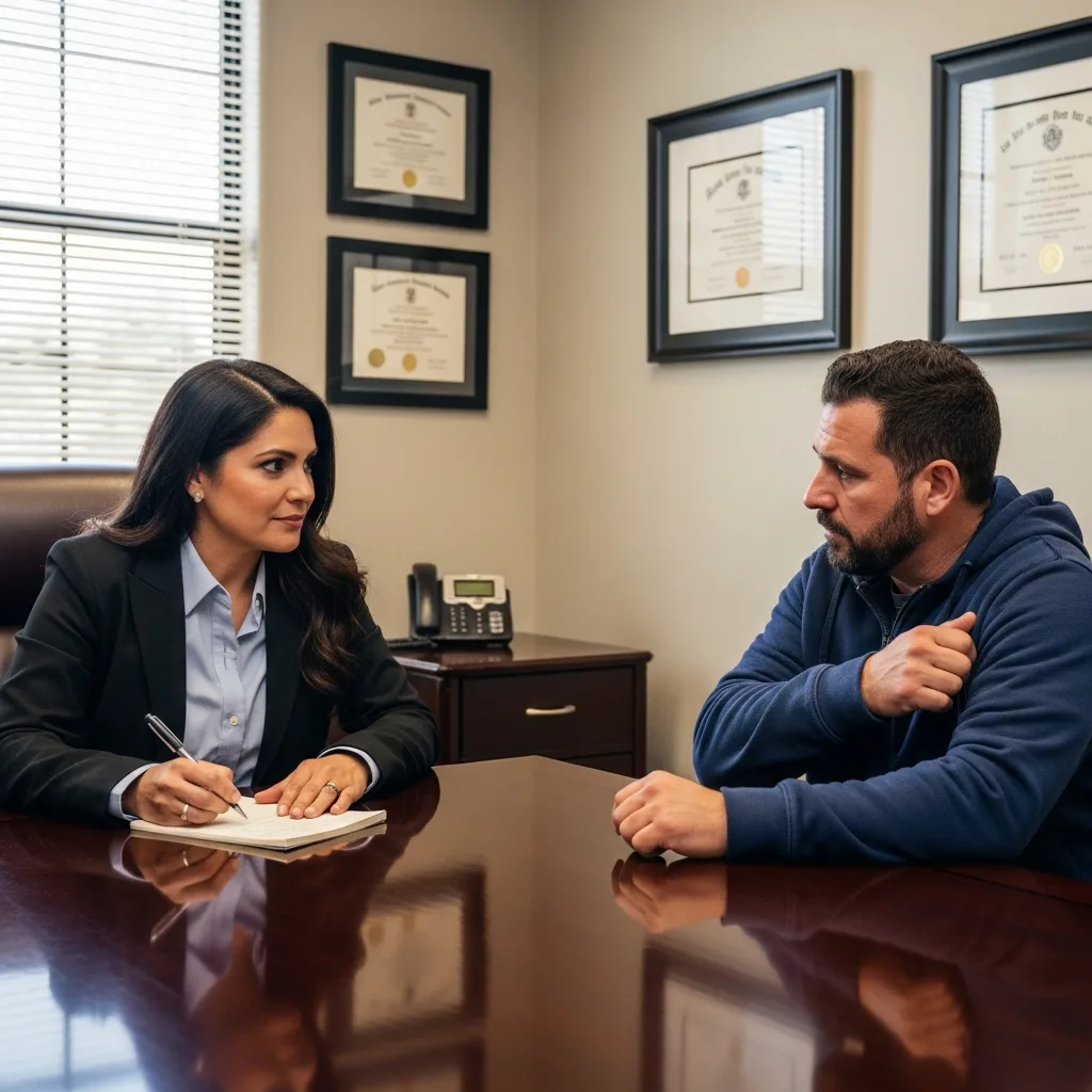 Construction Accident Attorney consultation Glendale