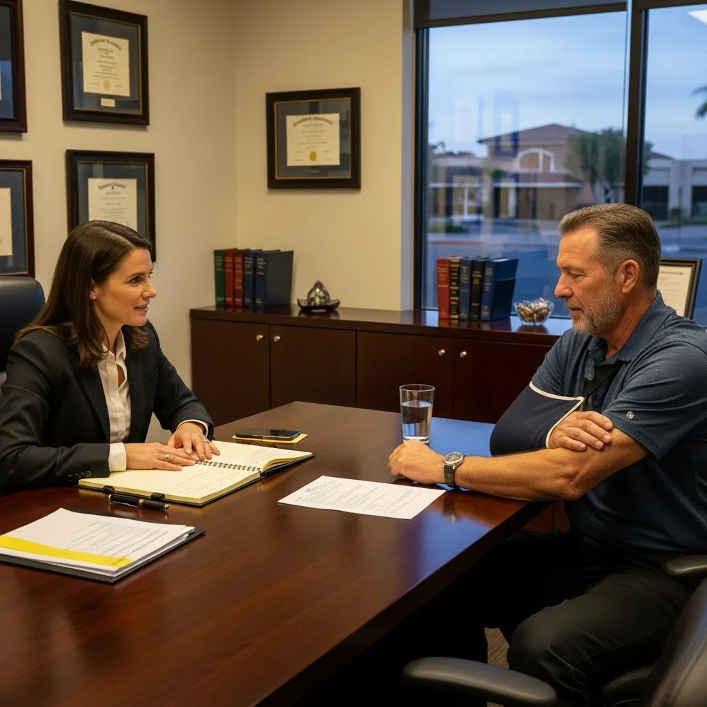 Motorcycle Accident Lawyer consultation Glendale