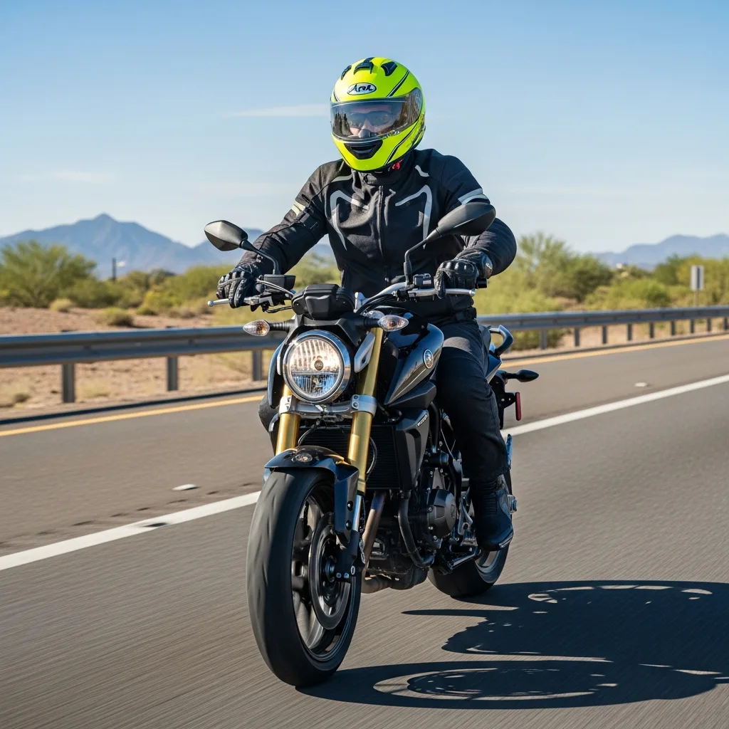 Emergency response motorcycle accident Glendale