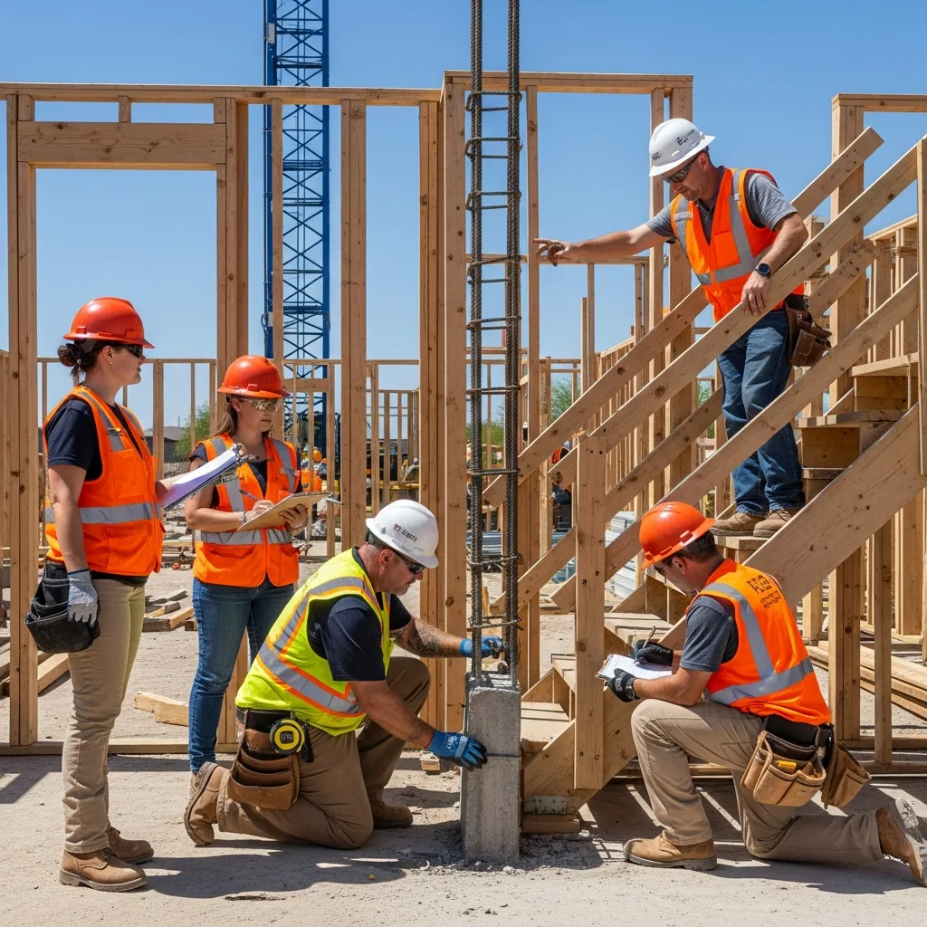 Construction Accident scene in Litchfield Park