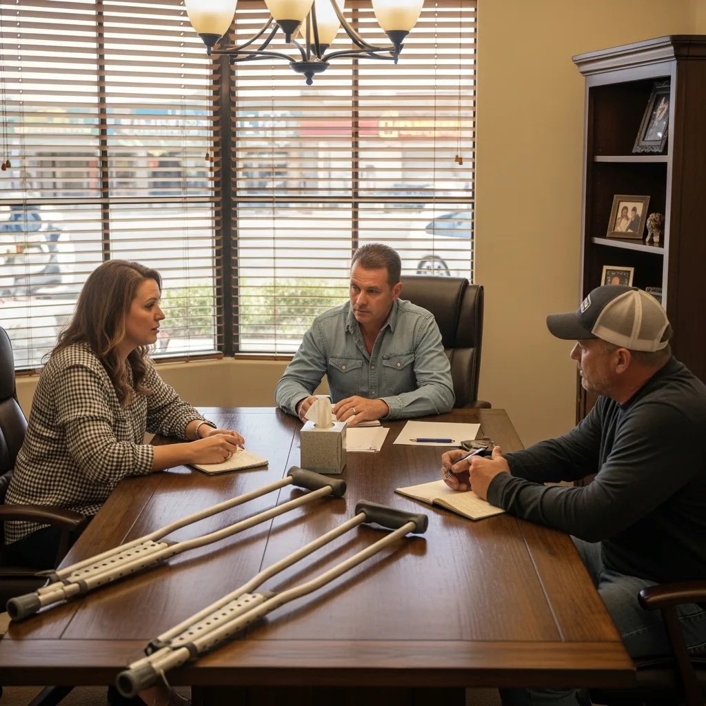 Construction Accident Attorney consultation Mesa
