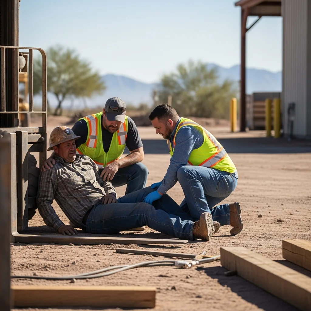 Workers' Comp scene in Mohave Valley