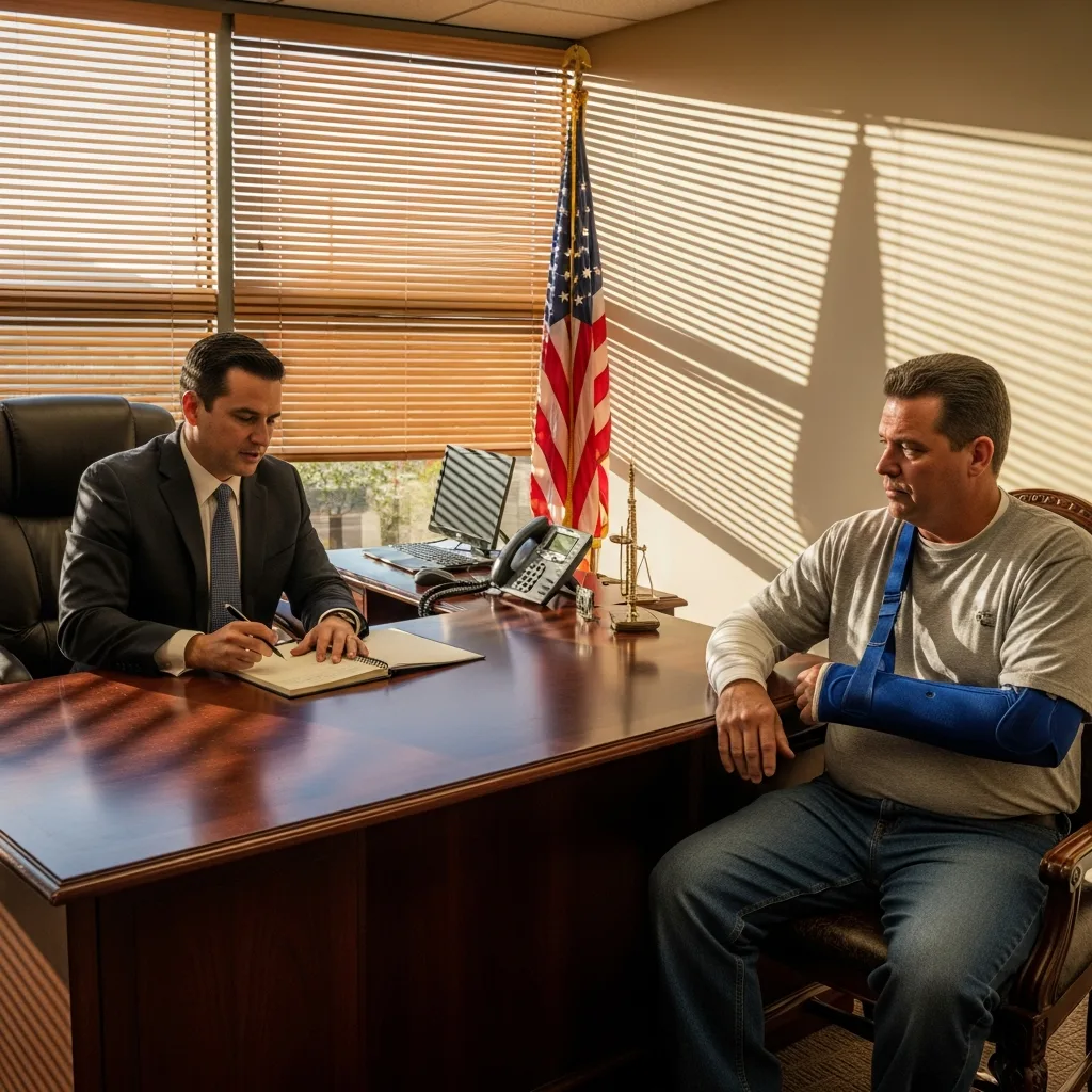 Construction Accident Attorney consultation Peoria