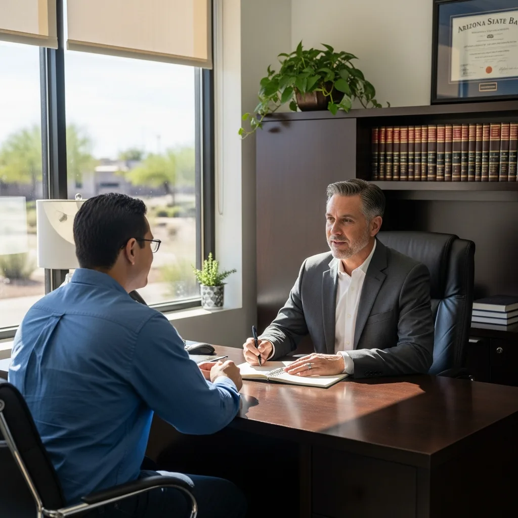 Car Accident Lawyer consultation Phoenix