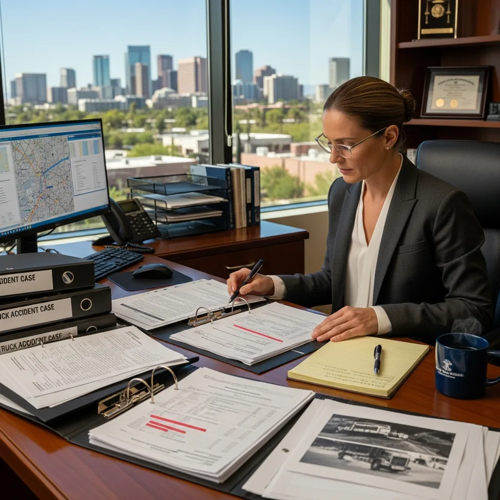Semi-Truck Accident Lawyer consultation Phoenix