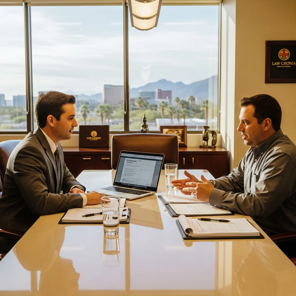 Workers' Compensation Lawyer consultation Phoenix