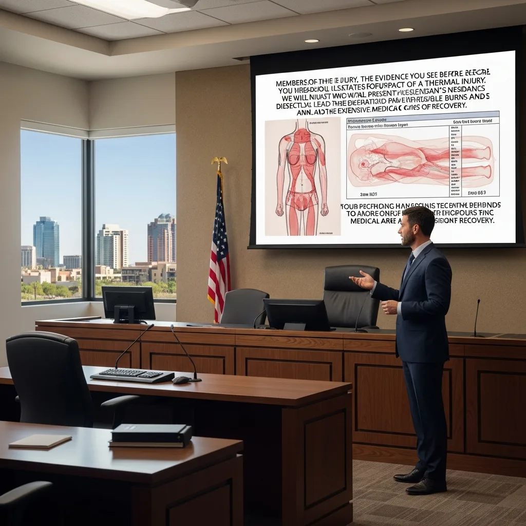 Legal help for burn injury in Scottsdale