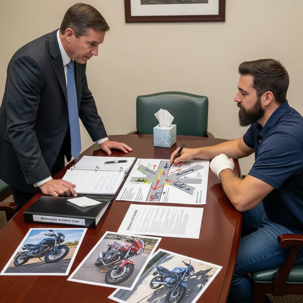 Motorcycle Accident Lawyer consultation Scottsdale