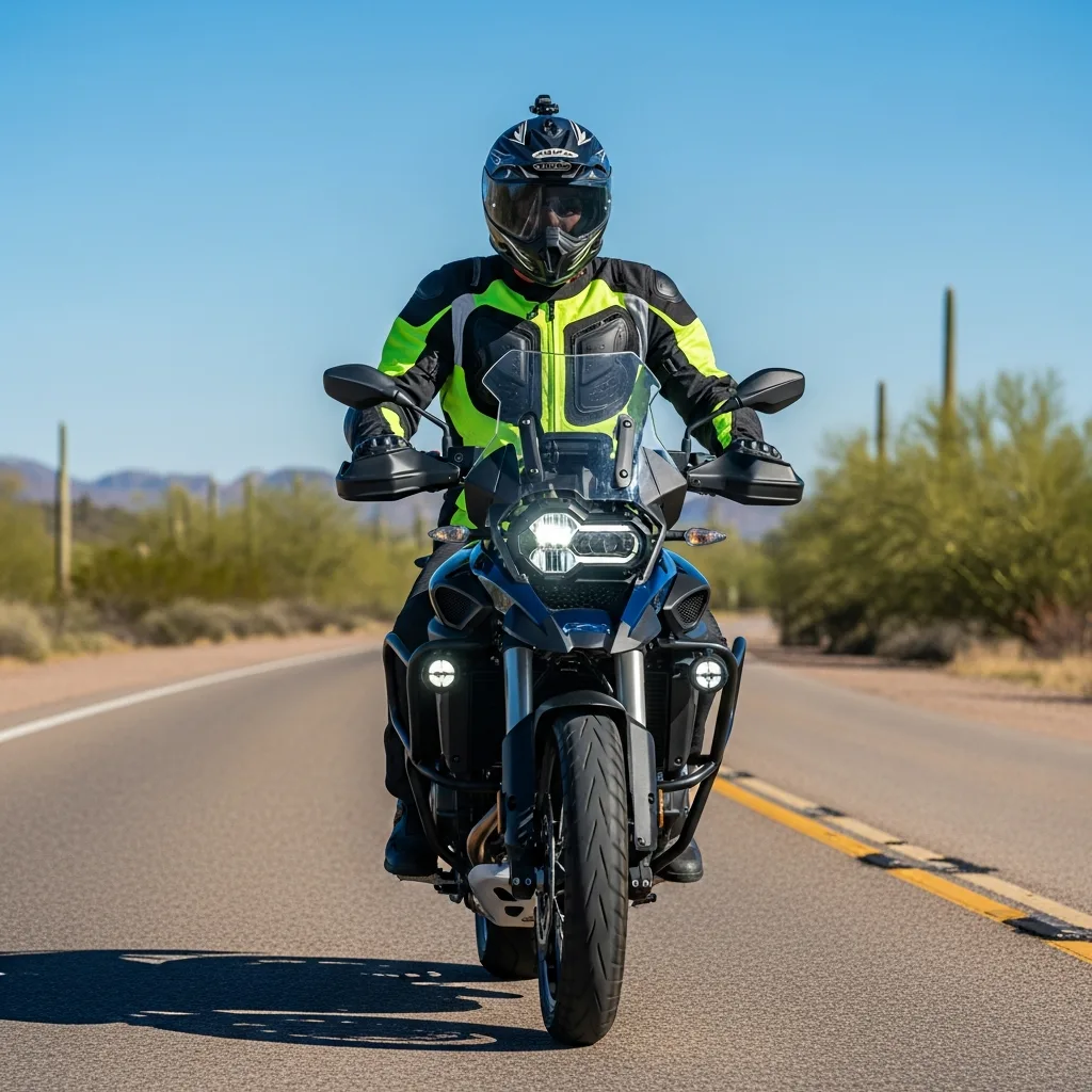 Emergency response motorcycle accident Scottsdale