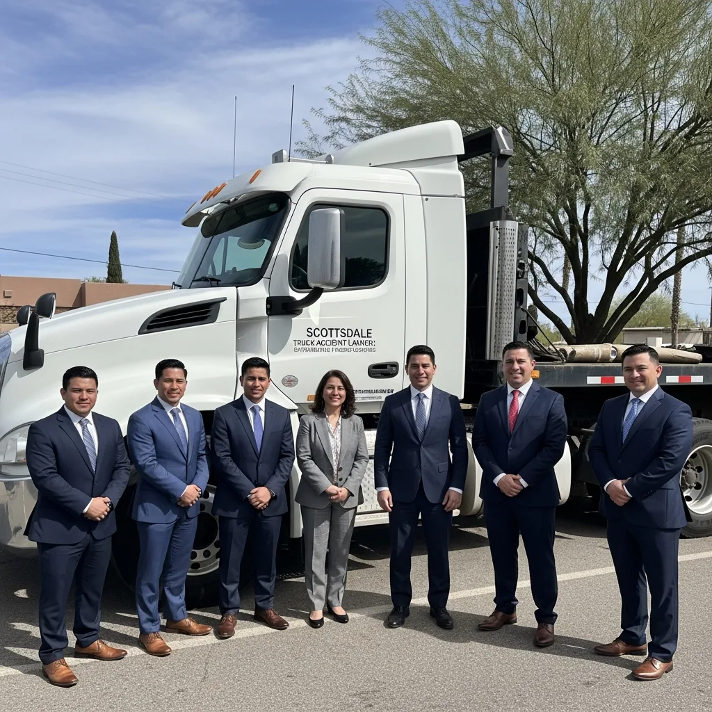 Emergency response truck accident Scottsdale