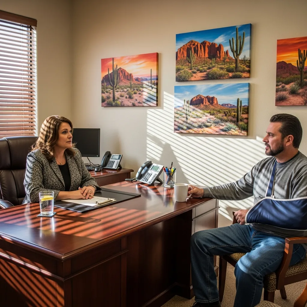 Construction Accident Attorney consultation Sun City West