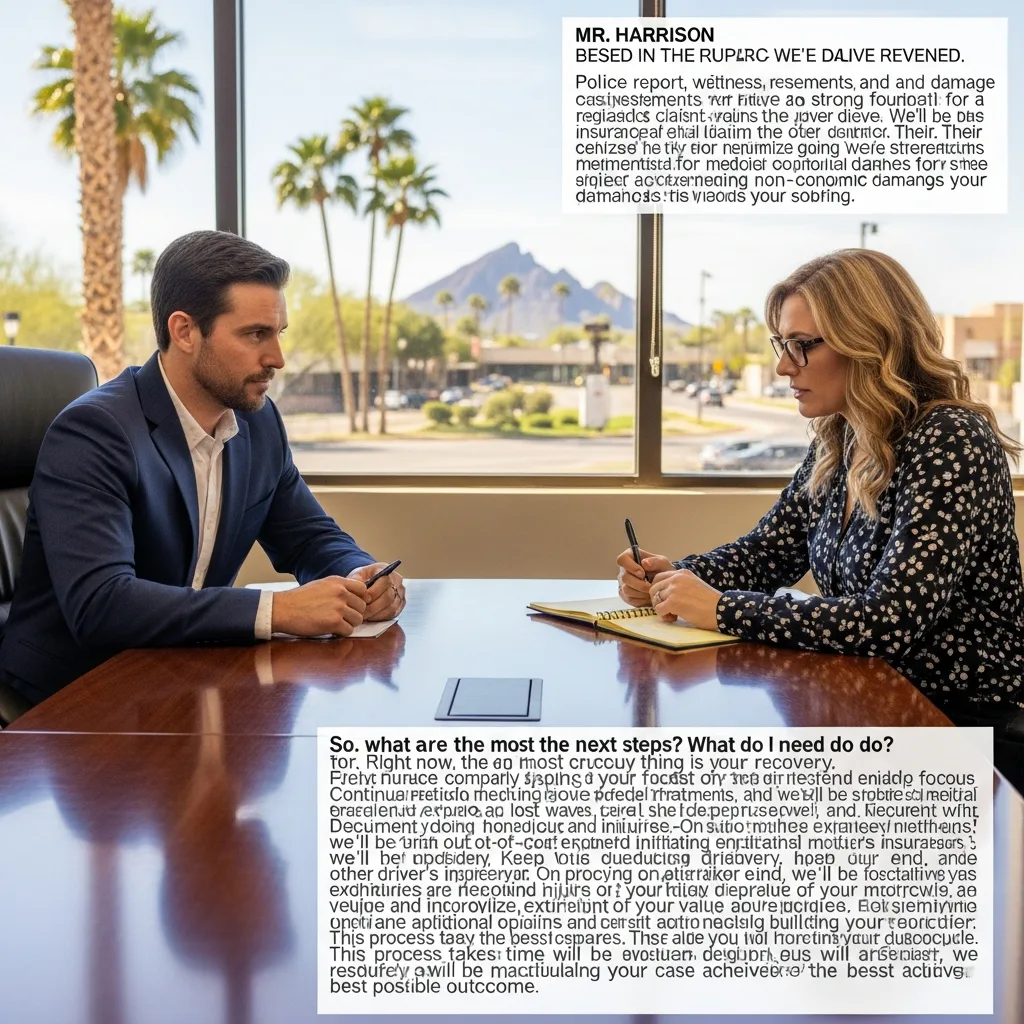 Motorcycle Accident Lawyer consultation Tempe