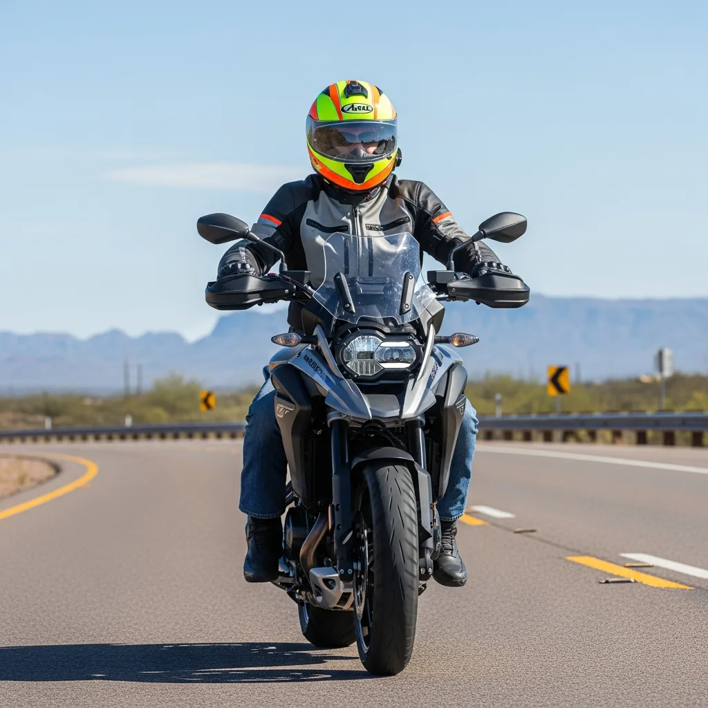Emergency response motorcycle accident Tucson