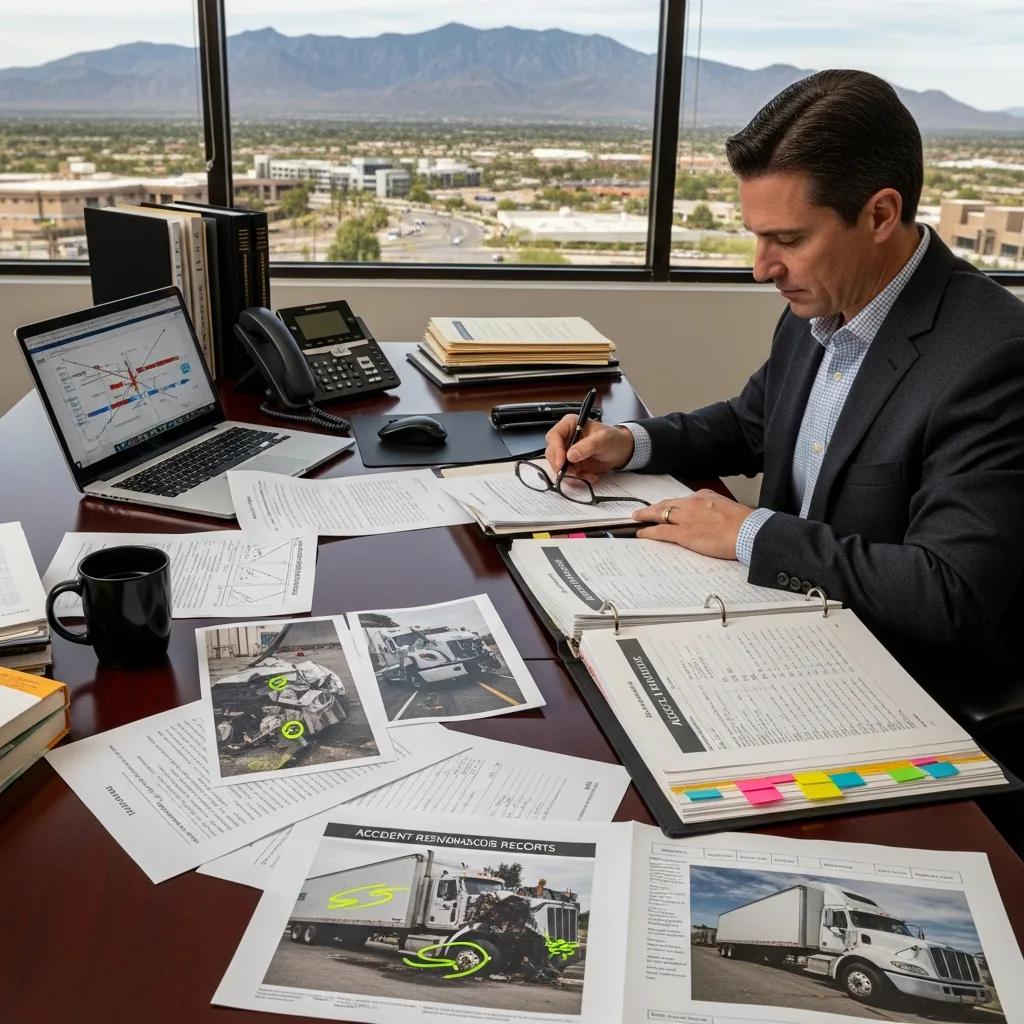 Semi-Truck Accident Lawyer consultation Tucson