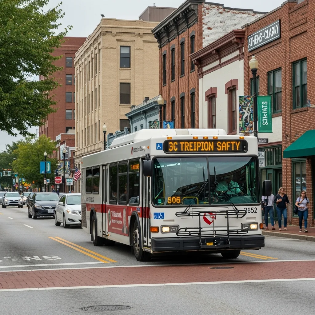 Bus Accident investigation Athens-Clarke County unified government (balance) GA