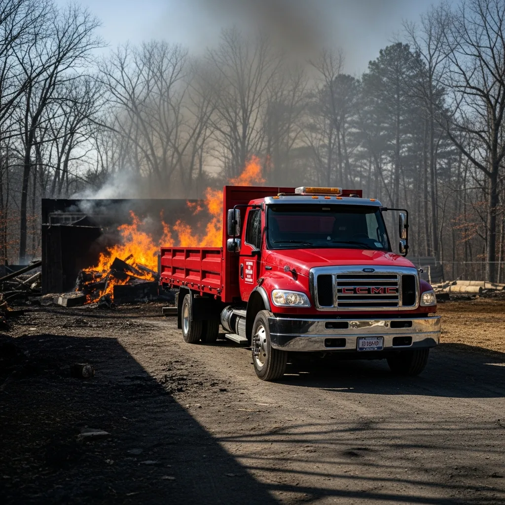 Burn Injury scene in Atlanta