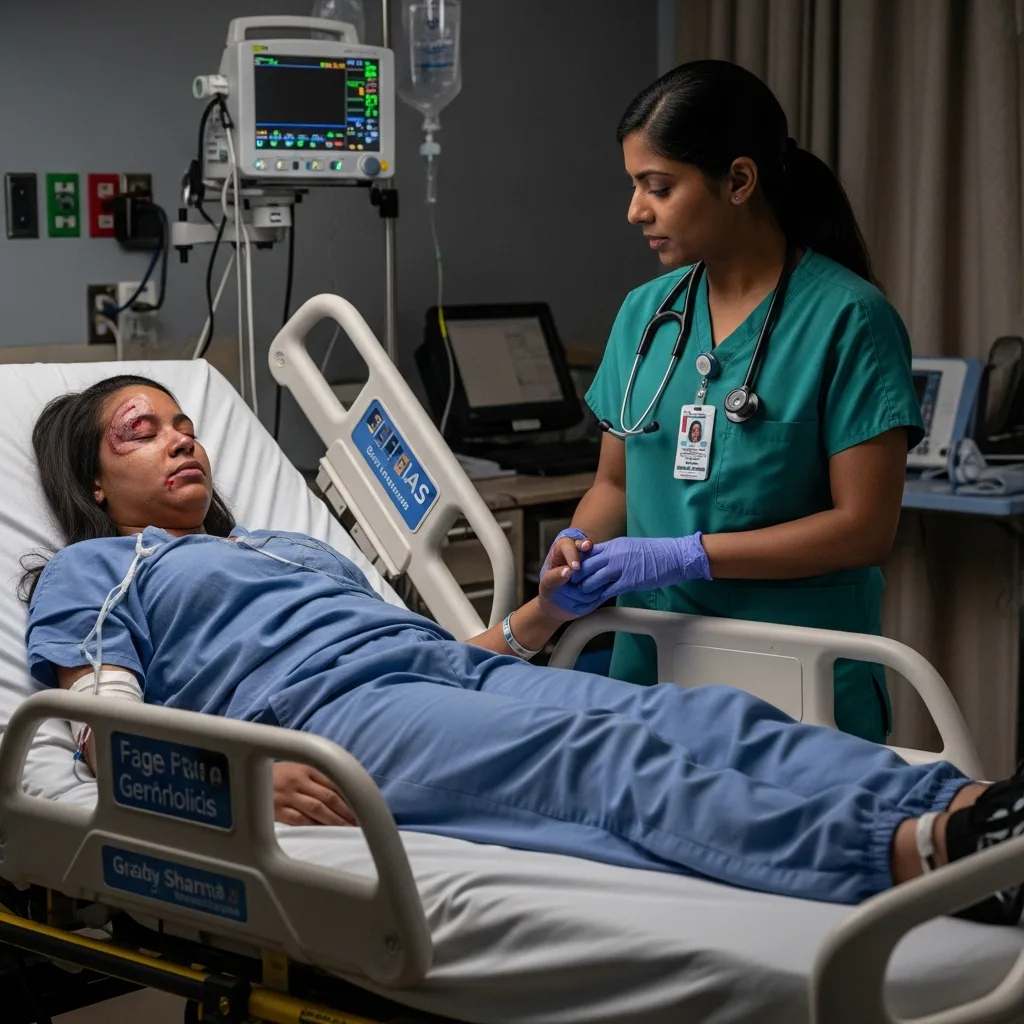 Emergency response car accident Atlanta