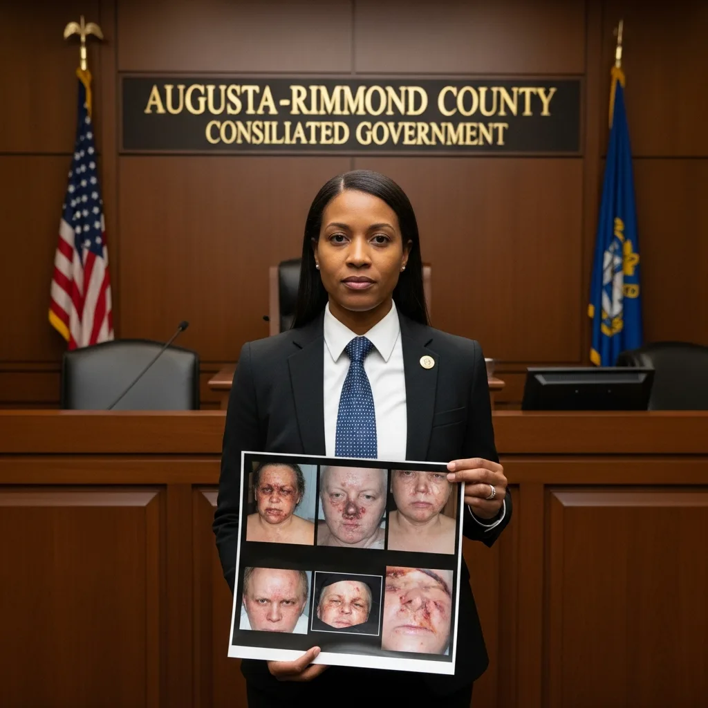 Legal help for burn injury in Augusta-Richmond County consolidated government (balance)