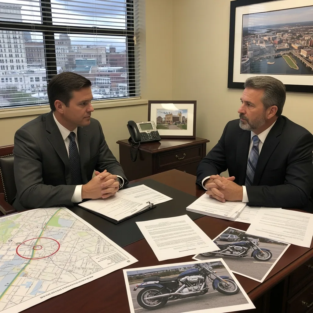 Motorcycle Accident Lawyer consultation Augusta-Richmond County consolidated government (balance)