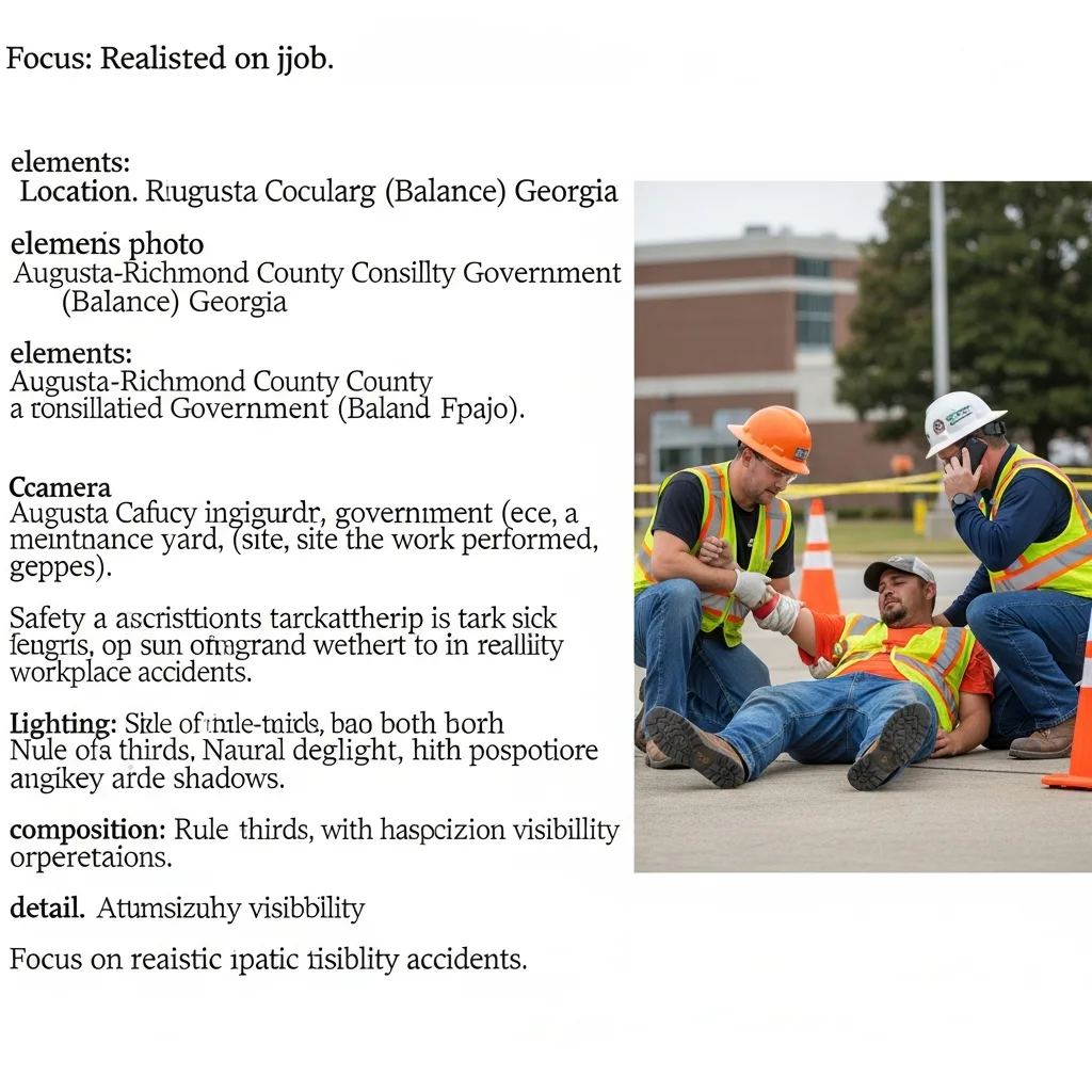 Workers' Comp scene in Augusta-Richmond County consolidated government (balance)