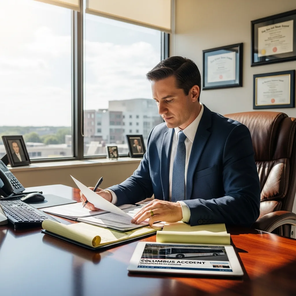 Bus Accident Attorney consultation Columbus