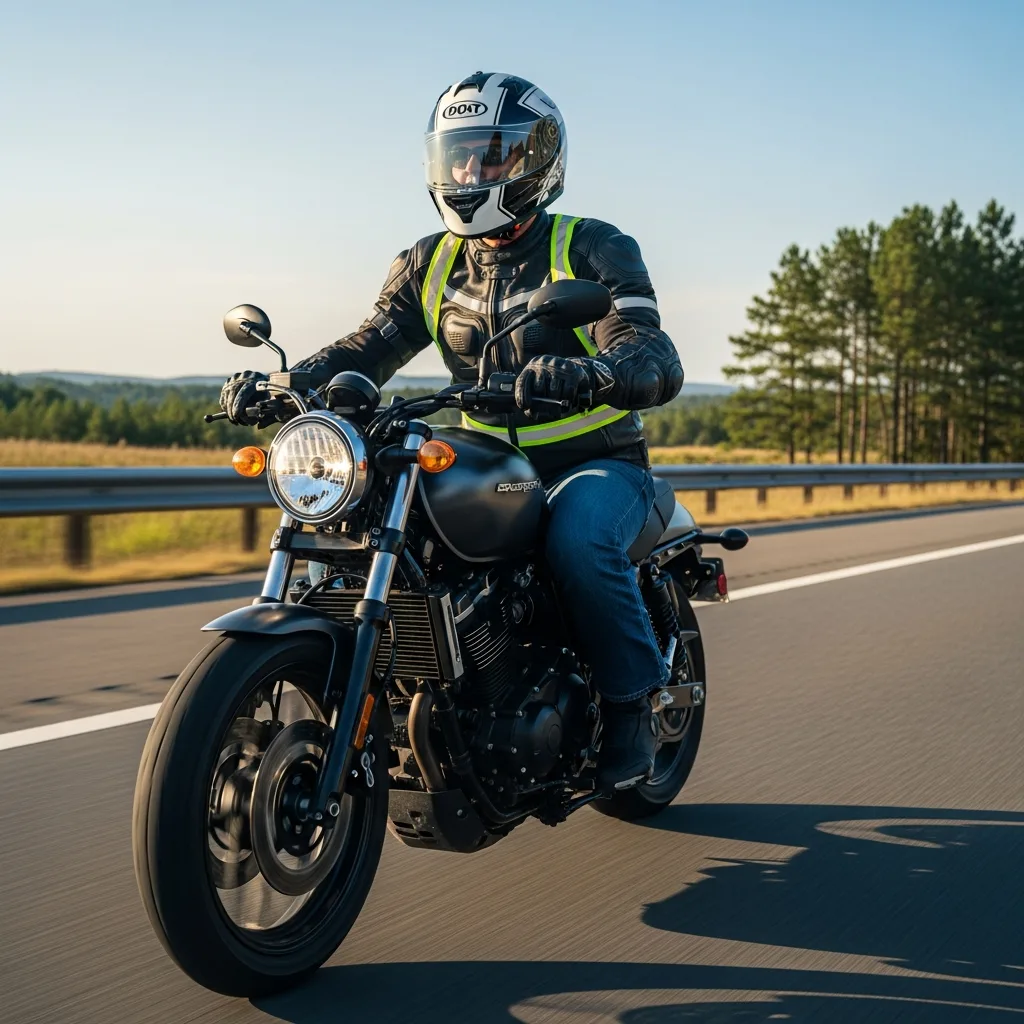 Emergency response motorcycle accident Columbus