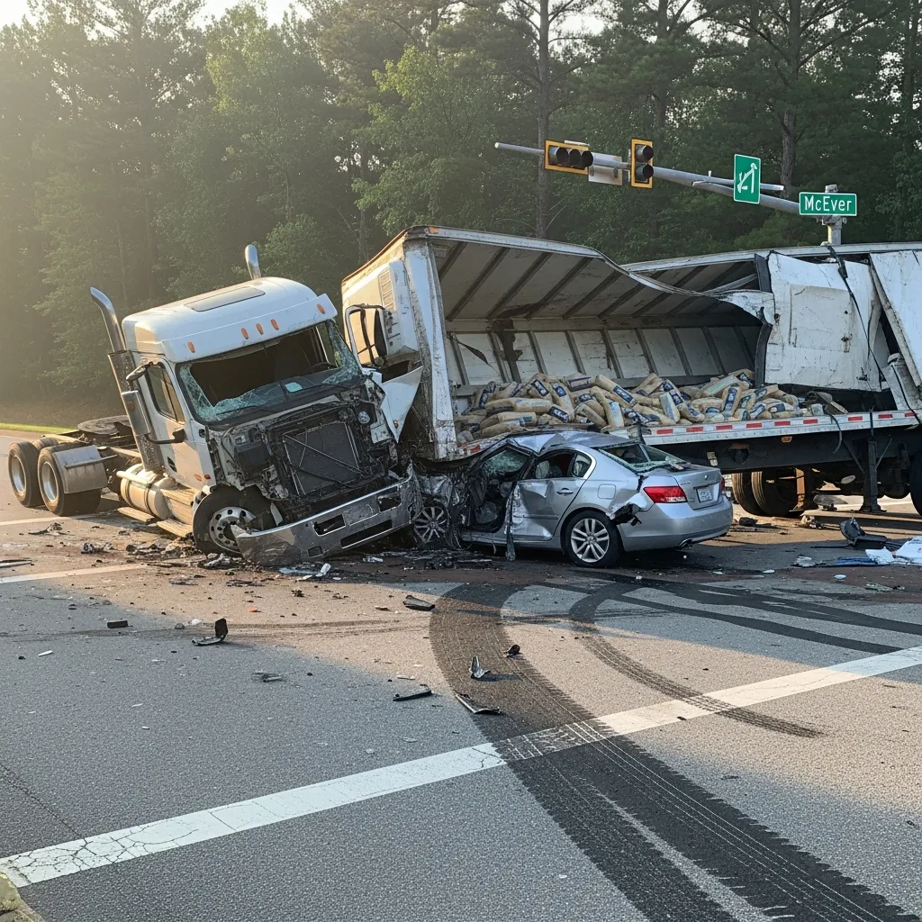 Legal help for truck accident in Gainesville