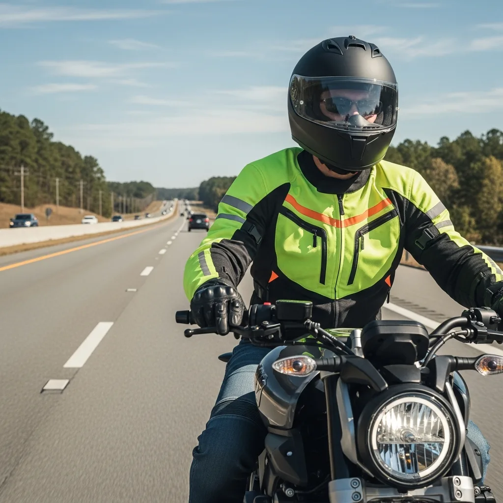 Emergency response motorcycle accident Roswell