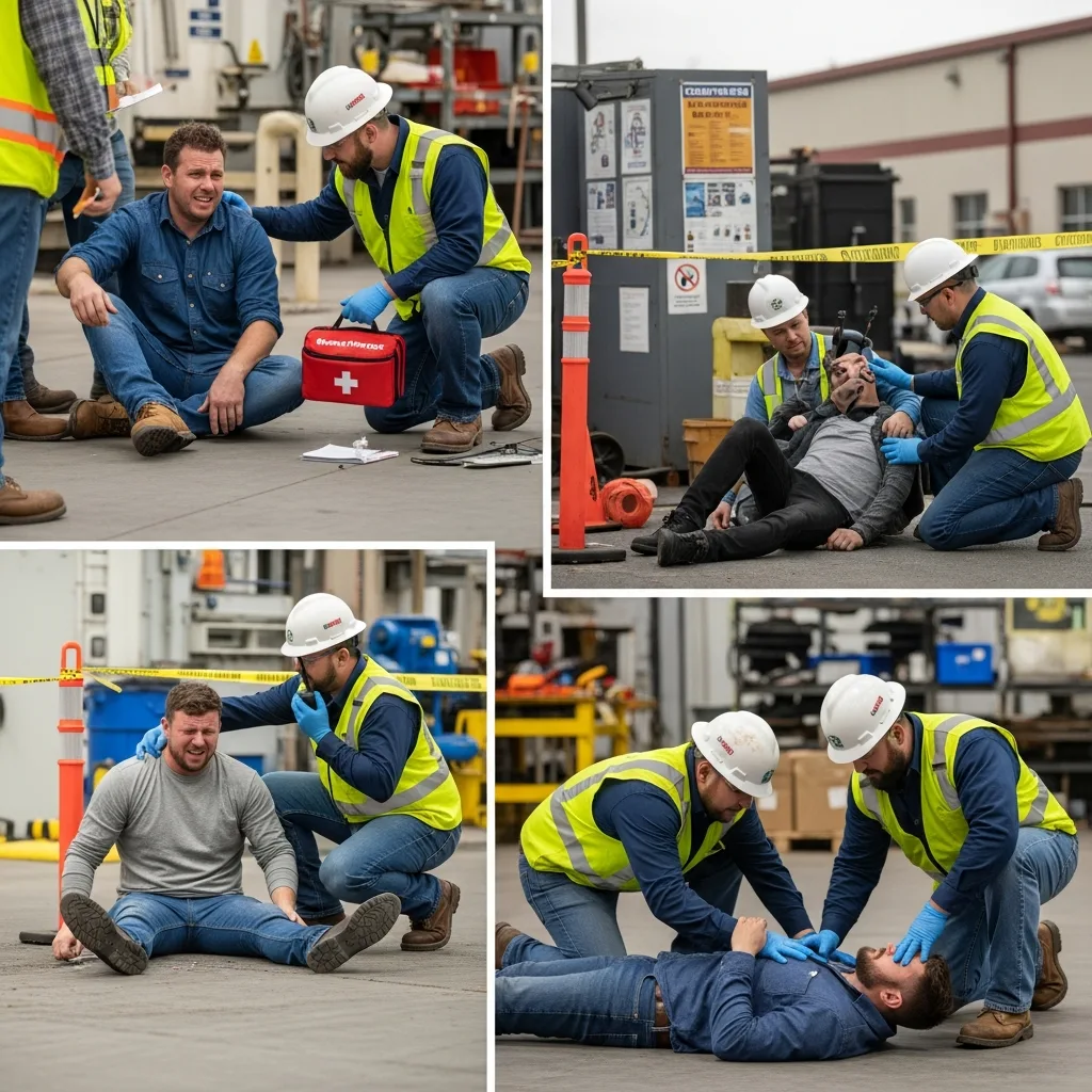 Workers' Comp scene in Roswell