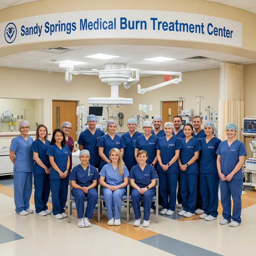 Burn Injury investigation Sandy Springs GA