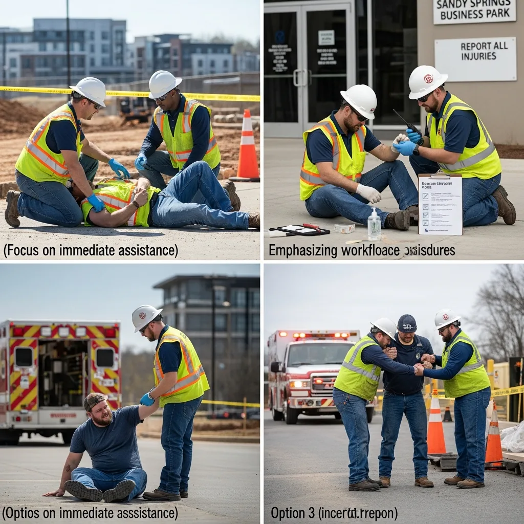 Workers' Comp scene in Sandy Springs