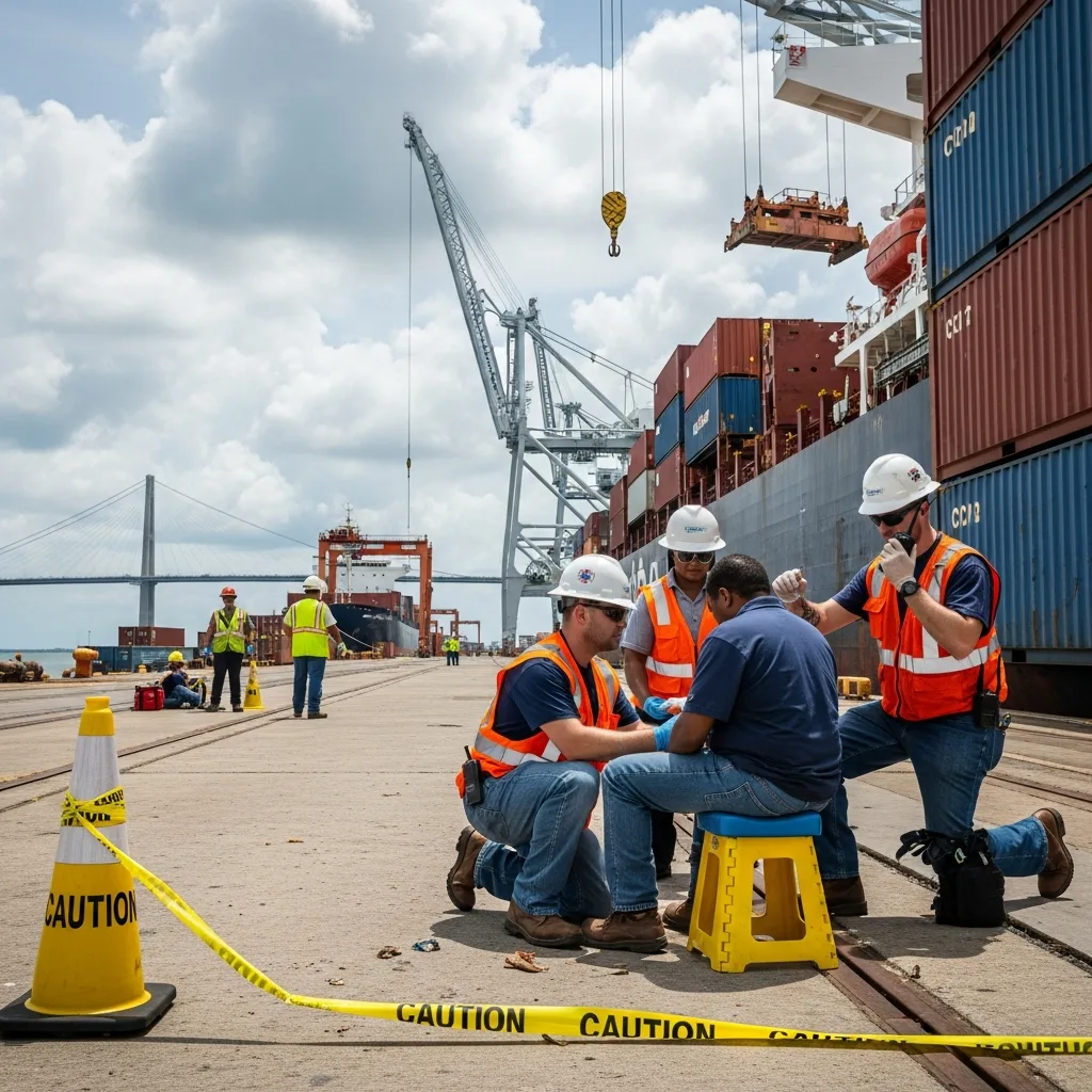 Workers' Comp scene in Savannah