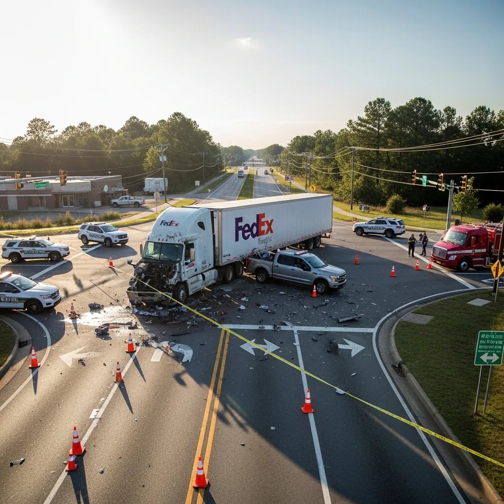 Legal help for truck accident in South Fulton